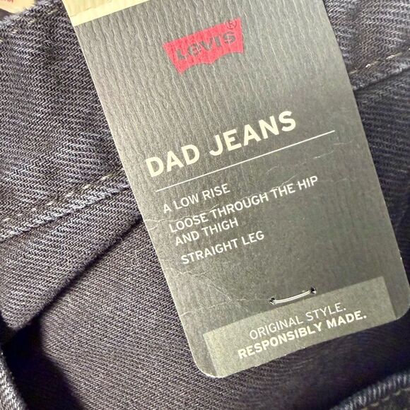 Levi's Women’s Black Relaxed Boyfriend Jeans | 32x30 - Picture 2 of 9